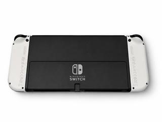 Nintendo Switch OLED Model HEG-001 Handheld Console w/ White Joy Cons